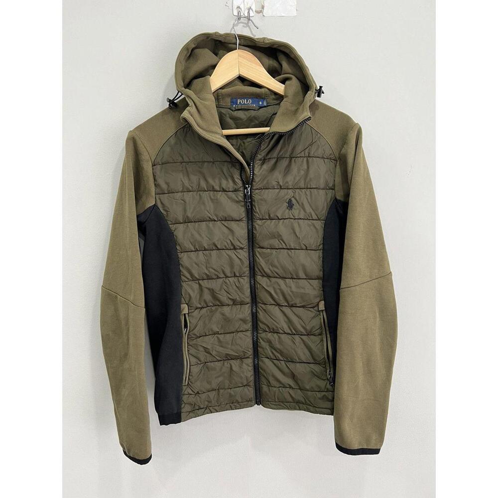Vintage Ralph Lauren Polo Hoodie tech fleece jacket